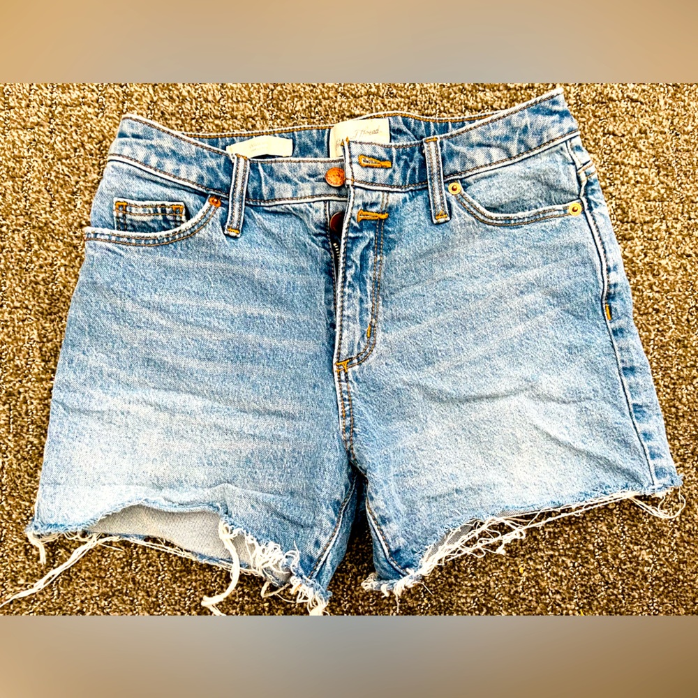 High rise shorts